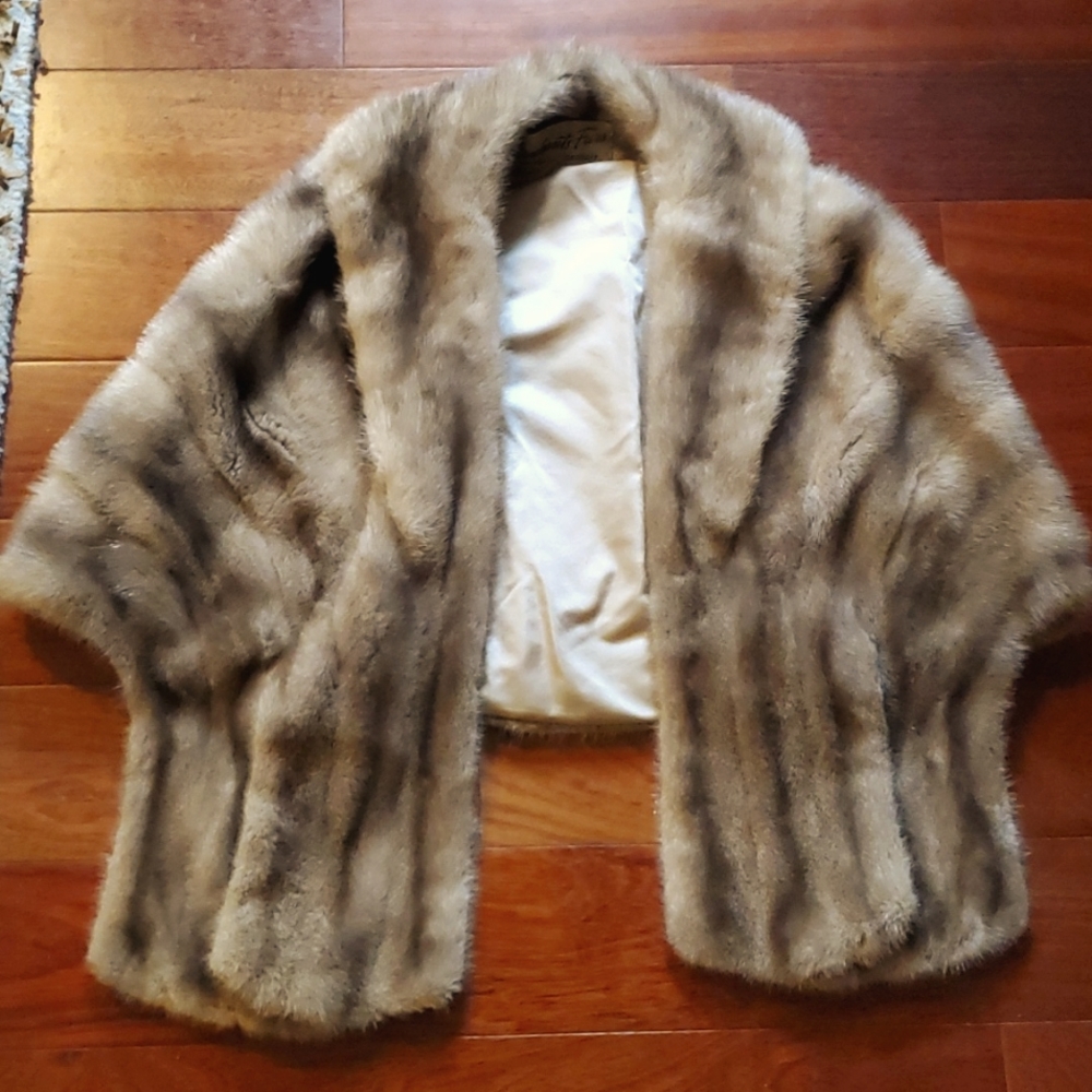 Mink Stole Custom Made Perfect Condition - image 1